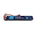 АКБ BlueMax 1300mAh LiPo 11.1V 20C stick w/ Deans 20 x 21 x 128mm Т-коннектор